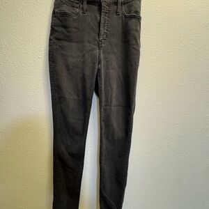 Madewell Women's Black Skinny Jeans